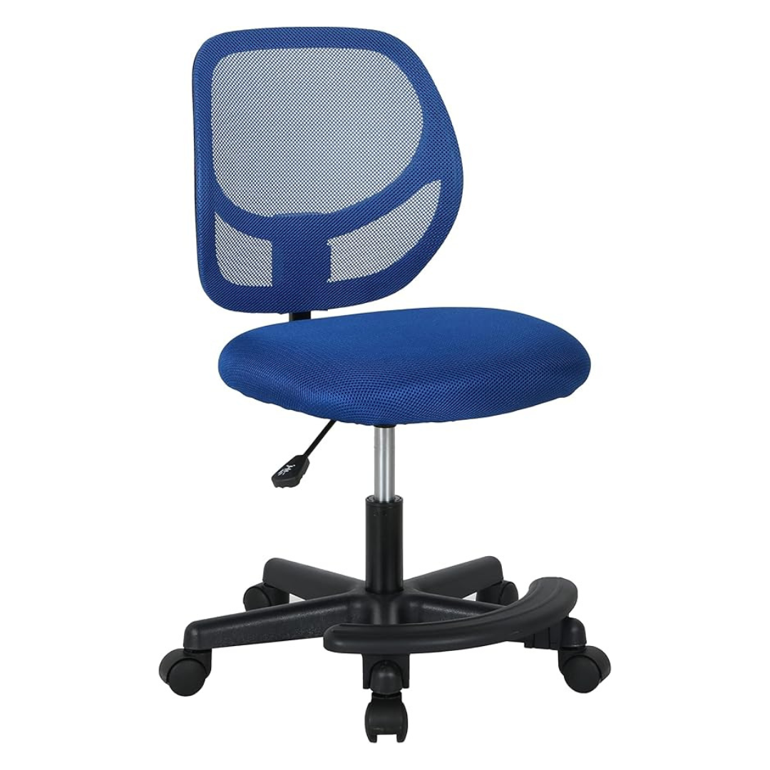 Amazon Basics Kids Adjustable Mesh Low-Back Swivel Desk Chair