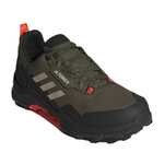adidas Men's Terrex AX4 Hiking Shoes (Grey Six / Solar Red / Carbon)
