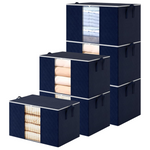 6-Pack Clothes Storage Bags (90L)