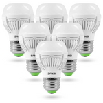 6-Pack Sansi 60W Equivalent Led Light Bulbs