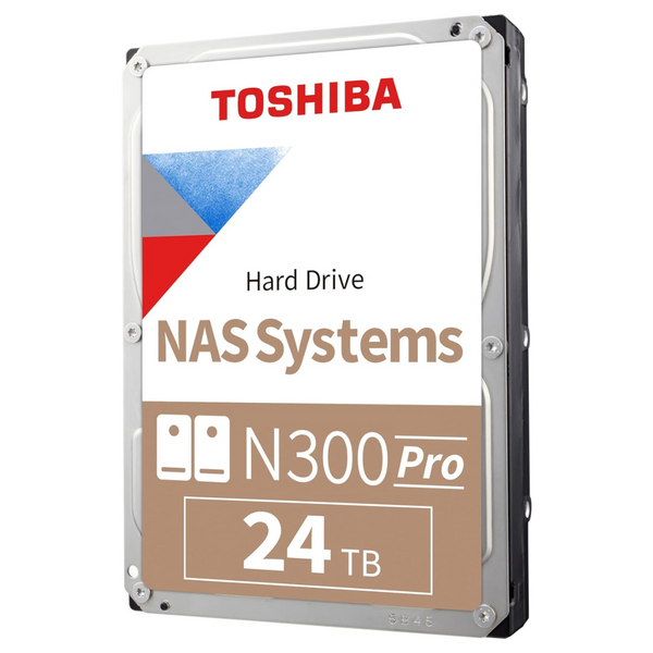 Toshiba N300 PRO 24TB 3.5" SATA III 6Gb/s Internal HDD