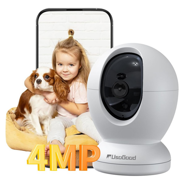 2.5K Indoor Camera For Home Security With Alexa