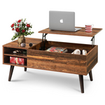 WLIVE Lift Top Coffee Table With Hidden Compartment