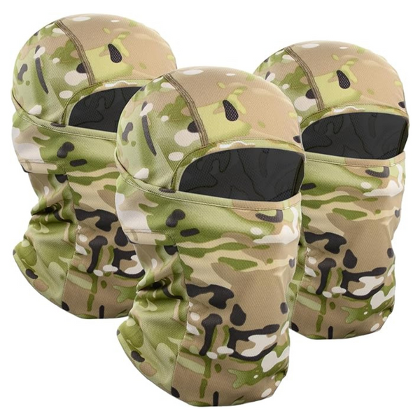 3-Pieces Wtactful Balaclava Face Mask of Men