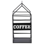Black Metal Wire Milk Carton Coffee Pod Holder