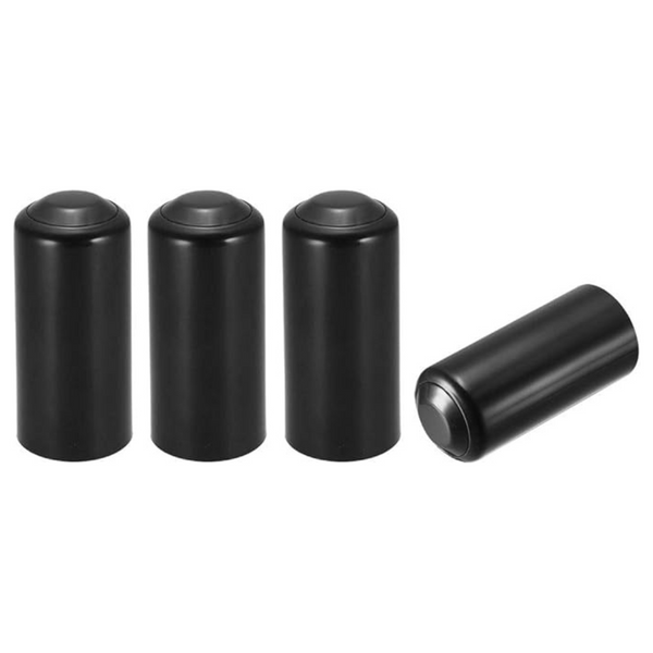 4-Piece Mic Battery Screw On Cap Cup Cover
