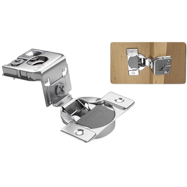 40-Pack 1-1/2" Soft Closing Face Frame Cabinet Hinges