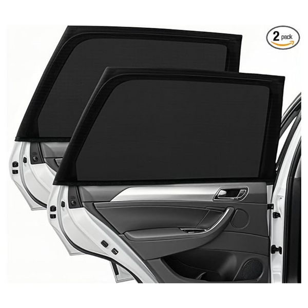 2-Pack UV Protection Rear Side Car Window Sun Shade