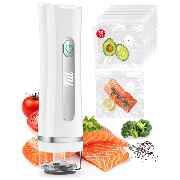 Handheld Vacuum Sealer Machine with 30 Reusable Bags