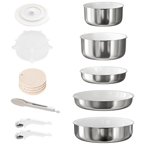 5-Piece Detachable Nonstick Pots & Pans Cookware Set