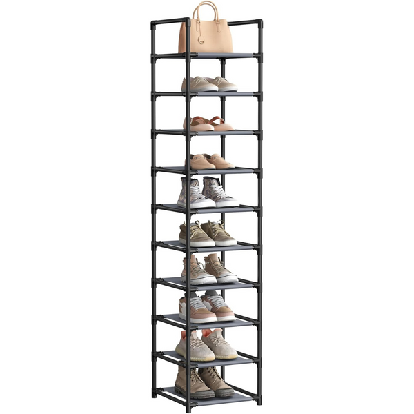Songmics 10-Tier Shoe Shelf Organizer Rack