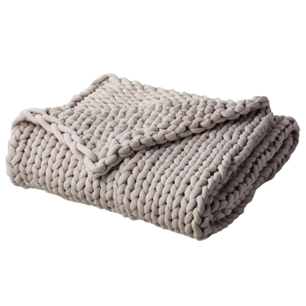 Casaluna 50" x 70" 12lbs Solid Knit Weighted Blanket