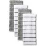 4-Pack KitchenAid 16'' x 26'' Cotton Albany Kitchen Towels Set
