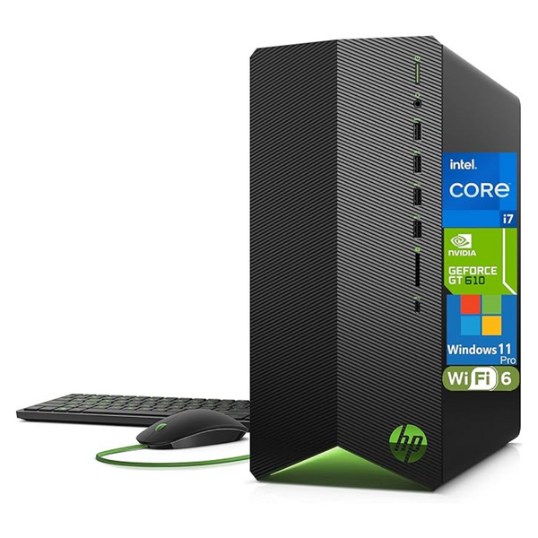HP Pavilion TG01 Desktop (i7-11700F / 32GB RAM / 1TB SSD / 2GB GT 610)