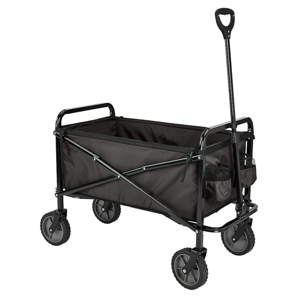 Amazon Basics Collapsible Folding Outdoor Utility Wagon W/ Cover Bag