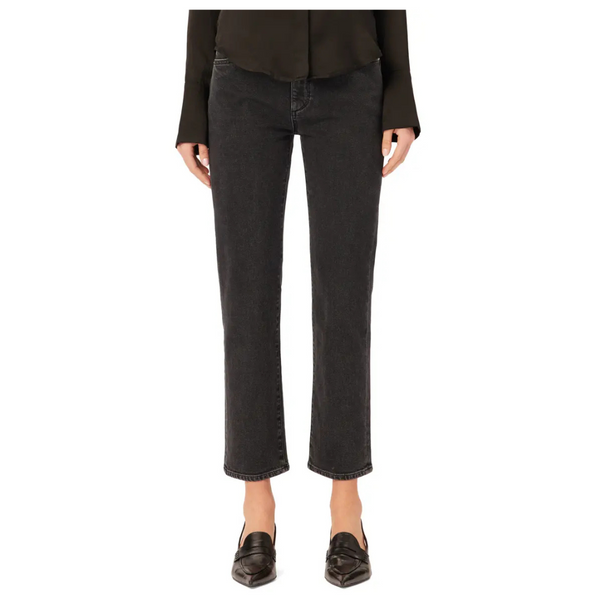 DL1961 Women's Patti High Waist Ankle Straight Leg Jeans