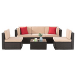 6-Piece Shintenchi All-Weather Patio Furniture Sets
