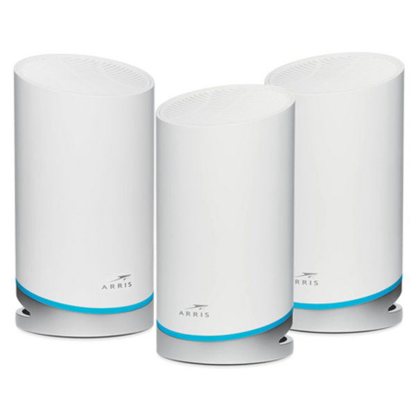 3-Pack ARRIS SURFboard MAX W121 Tri-Band Mesh Wi-Fi 6 Router System