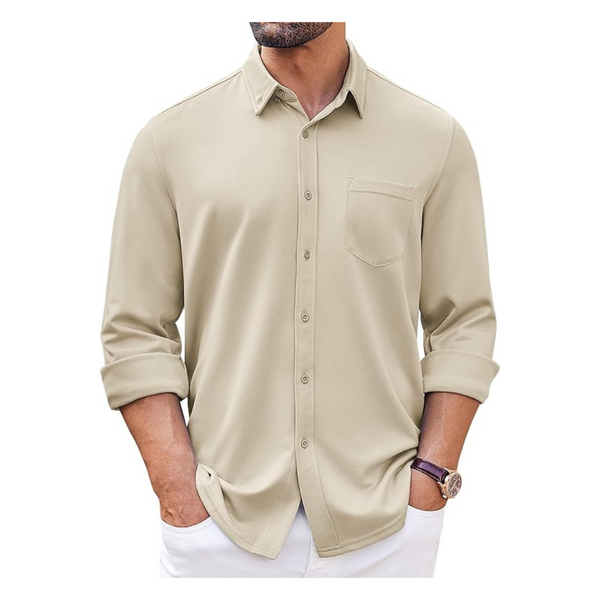 COOFANDY Men's Long Sleeve Wrinkle Free Dress Shirt