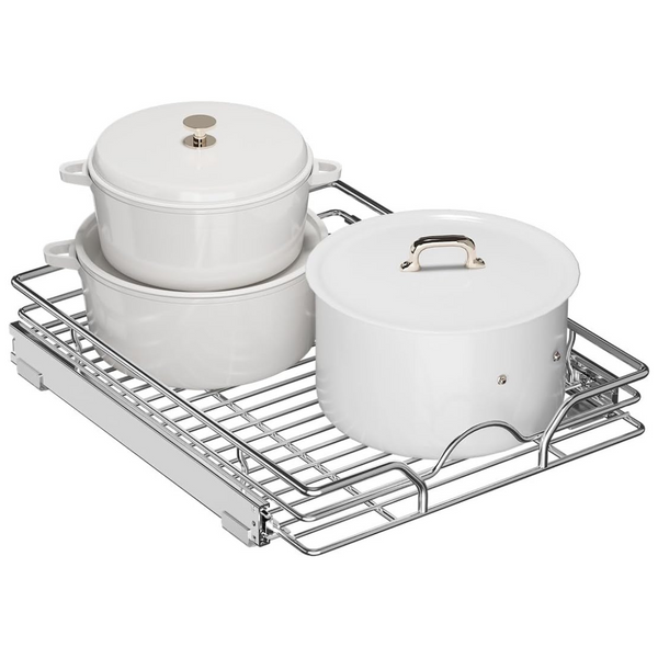 StorageWorks Pull Out Slide Cabinet Organizer Drawer