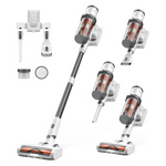 550W 45Kpa 60 Min Runtime, 1.6L Dust Cup Cordless Vacuum Cleaner