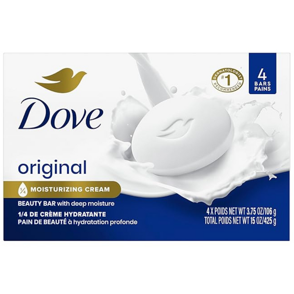24-Count 3.75oz Dove Beauty Bar Moisturizing Soap Bar (Original)