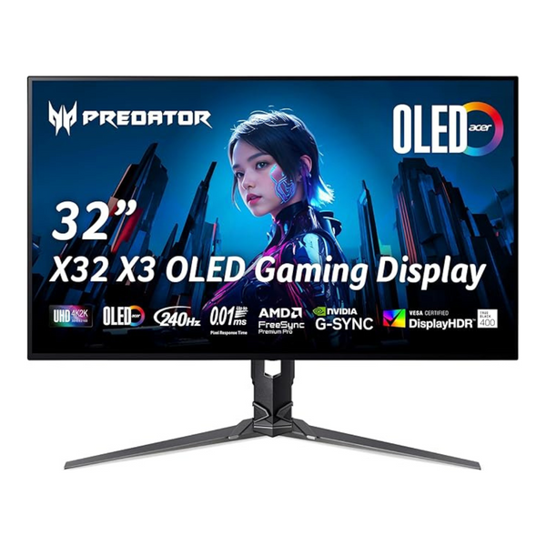 Acer Predator X32 X3 31.5" 4K UHD OLED Gaming Monitor