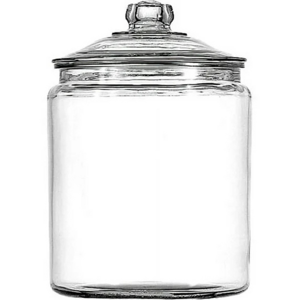 Anchor Hocking 2 Gallon Heritage Hill Glass Jar With Lid