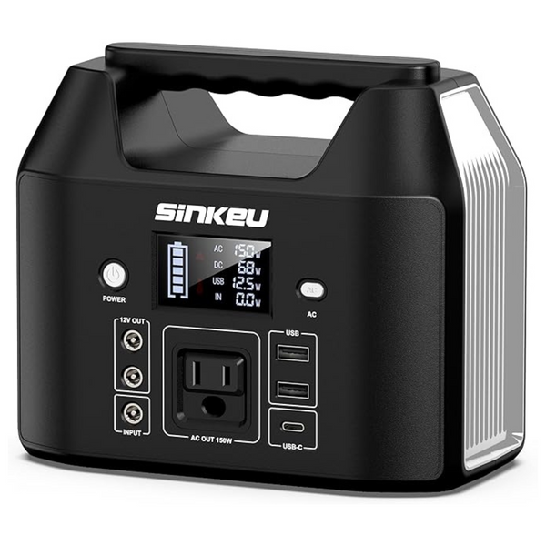 200W Peak Solar Generator 38,400mAh