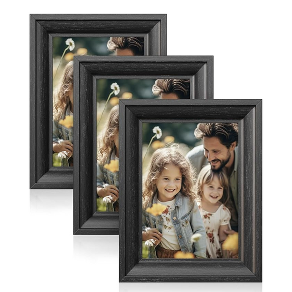 3-Piece Songmics 5 x 7" Picture Frames With 6 Mats