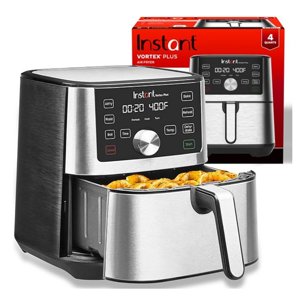6-Qt Instant Pot Vortex Plus 6-In-1 Air Fryer Oven (Stainless Steel)