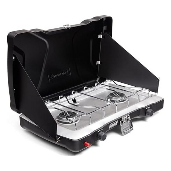 Coleman Triton Instant Start 2 Burner Propane Gas Camping Stove
