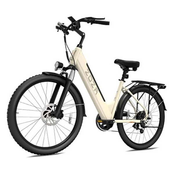 Electric 26 City Cruiser Bike With 556Wh Removable Battery