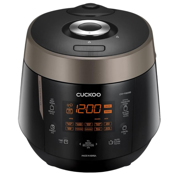 6-Cup Cuckoo High Electric Heating Pressure Rice Cooker & Warmer