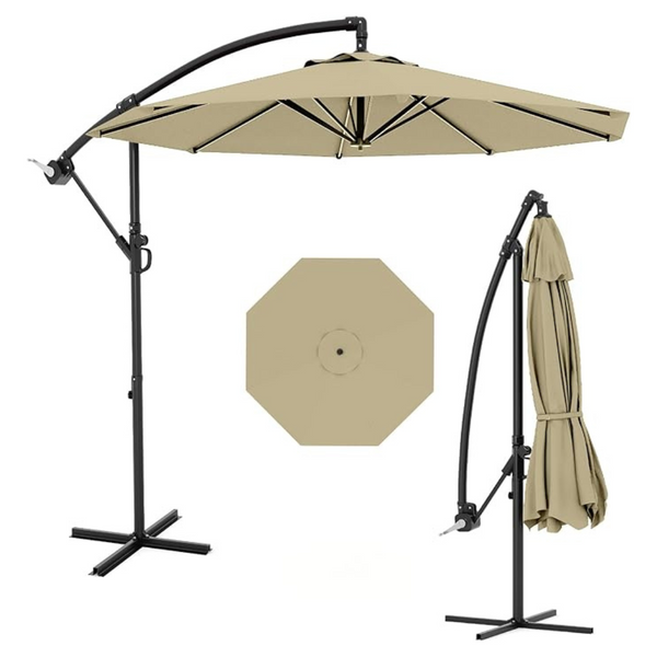 Cantilever Umbrella With Cross Base (10ft)