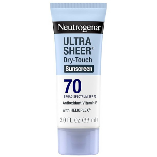 3-Oz Neutrogena Ultra Sheer Sunscreen Lotion W/Broad Spectrum SPF 70