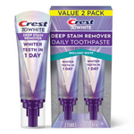 2-Pack 3.1-Oz Crest 3D White Deep Stain Remover Toothpaste