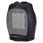 Amazon Basics 1500W Oscillating Ceramic Heater