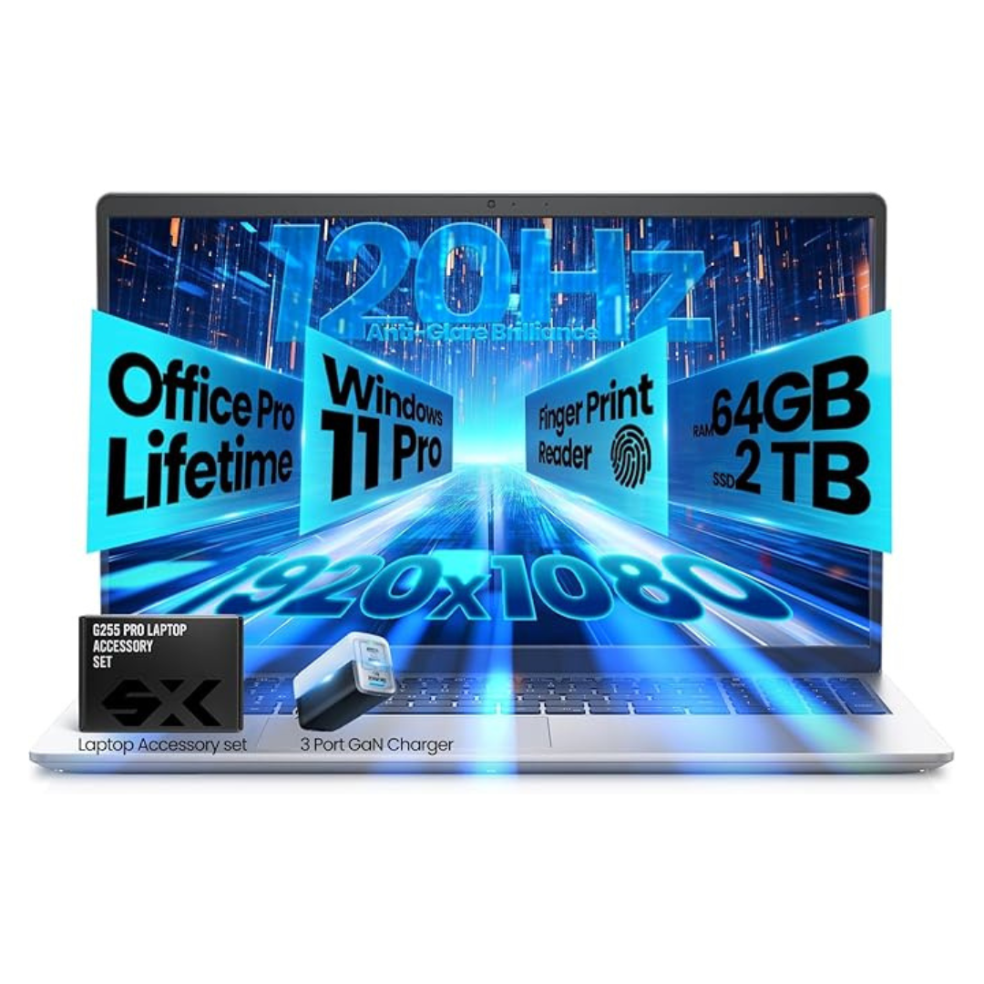 Dell 15.6" FHD Laptop (i7-1355U / 64GB RAM / 2TB SSD)