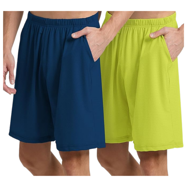 2-Pack Men's Athletic Running Shorts