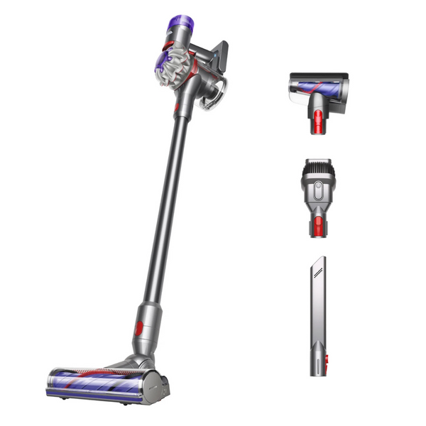Dyson V8 Cordless Stick Vacuum Cleaner (Purple/Silver) [Refurbished]