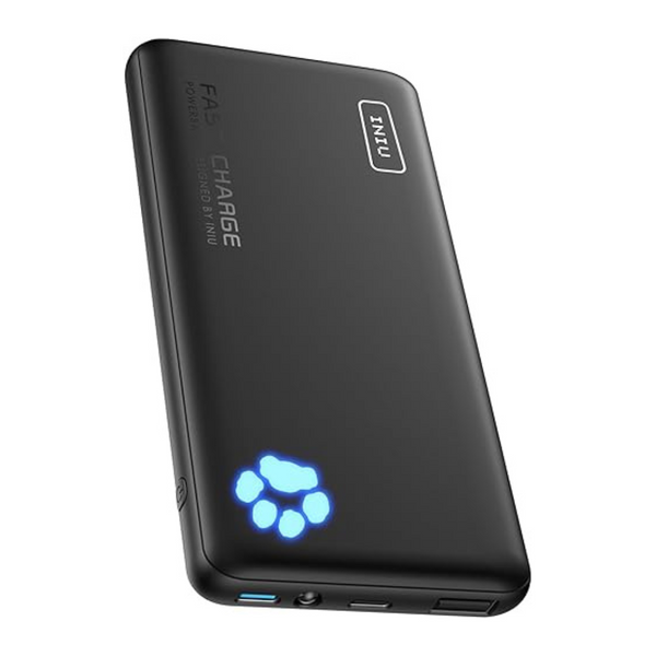 INIU 10000mAh 20W PD 3.0 USB-C Portable Power Bank