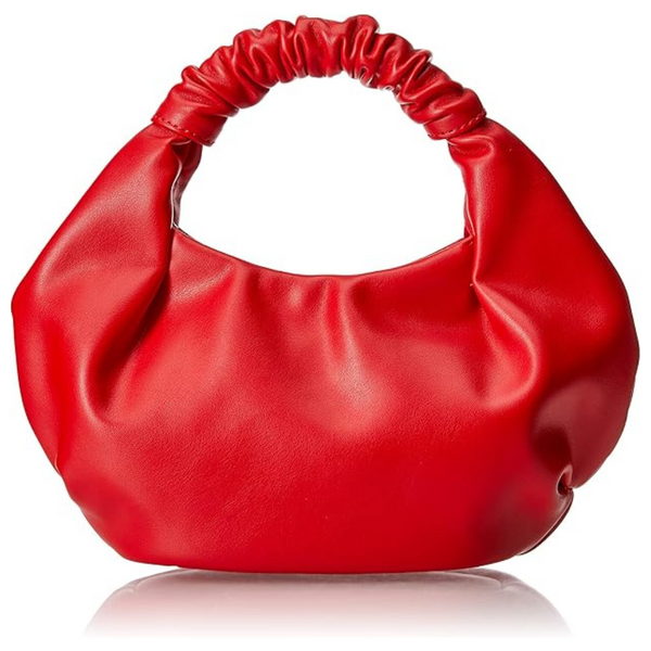 The Drop Women's Addison Soft Volume Top Handle Bag (Red)