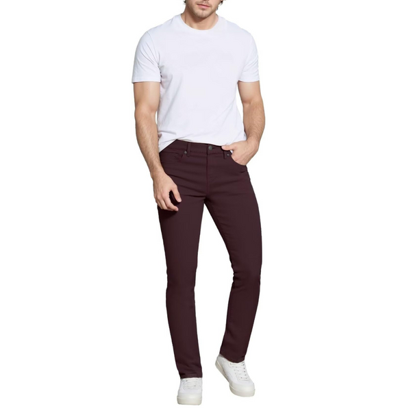 Men's Stretch Trousers Slim Fit Straight Leg Pants