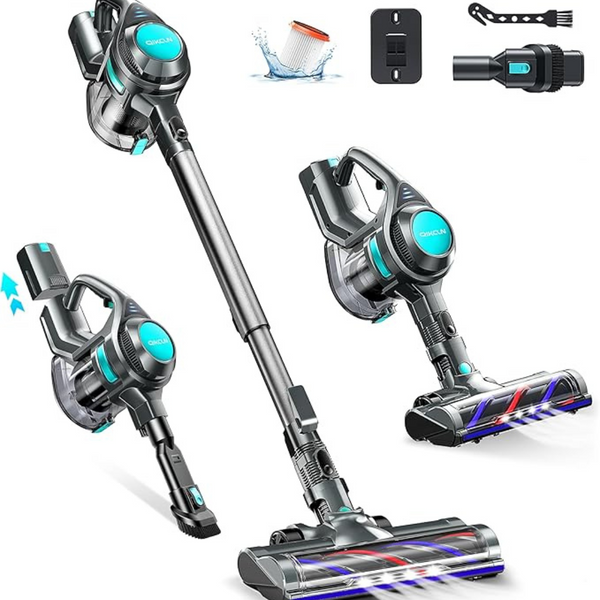 QikCln Rechargeable 8-In-1 Cordless Powerful Vacuum Cleaners