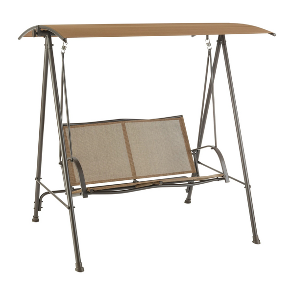 Mainstays Albany Lane 2-Seat Steel Canopy Porch Swing