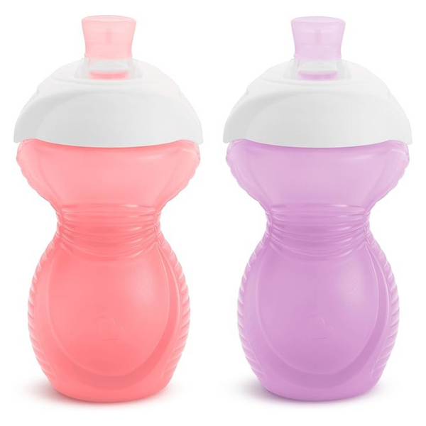Munchkin Click Lock Bite Proof Sippy Cups (9 Ounce, 2 Pack)