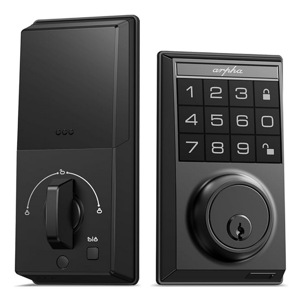 Keyless Electronic Keypad Smart Door Lock W/ One-Touch Lock/Unlock