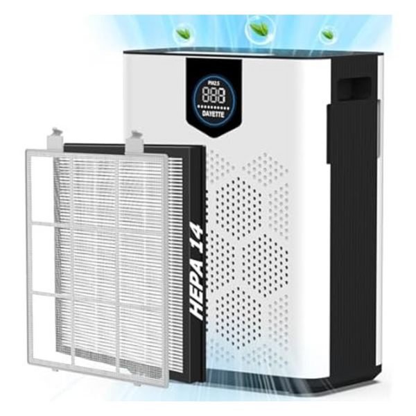 H14 Hepa Air Purifiers With Washable PreFilters Up To 3000 Ft