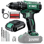 KIMO 20V Cordless Drill Set With 2.0Ah Battery